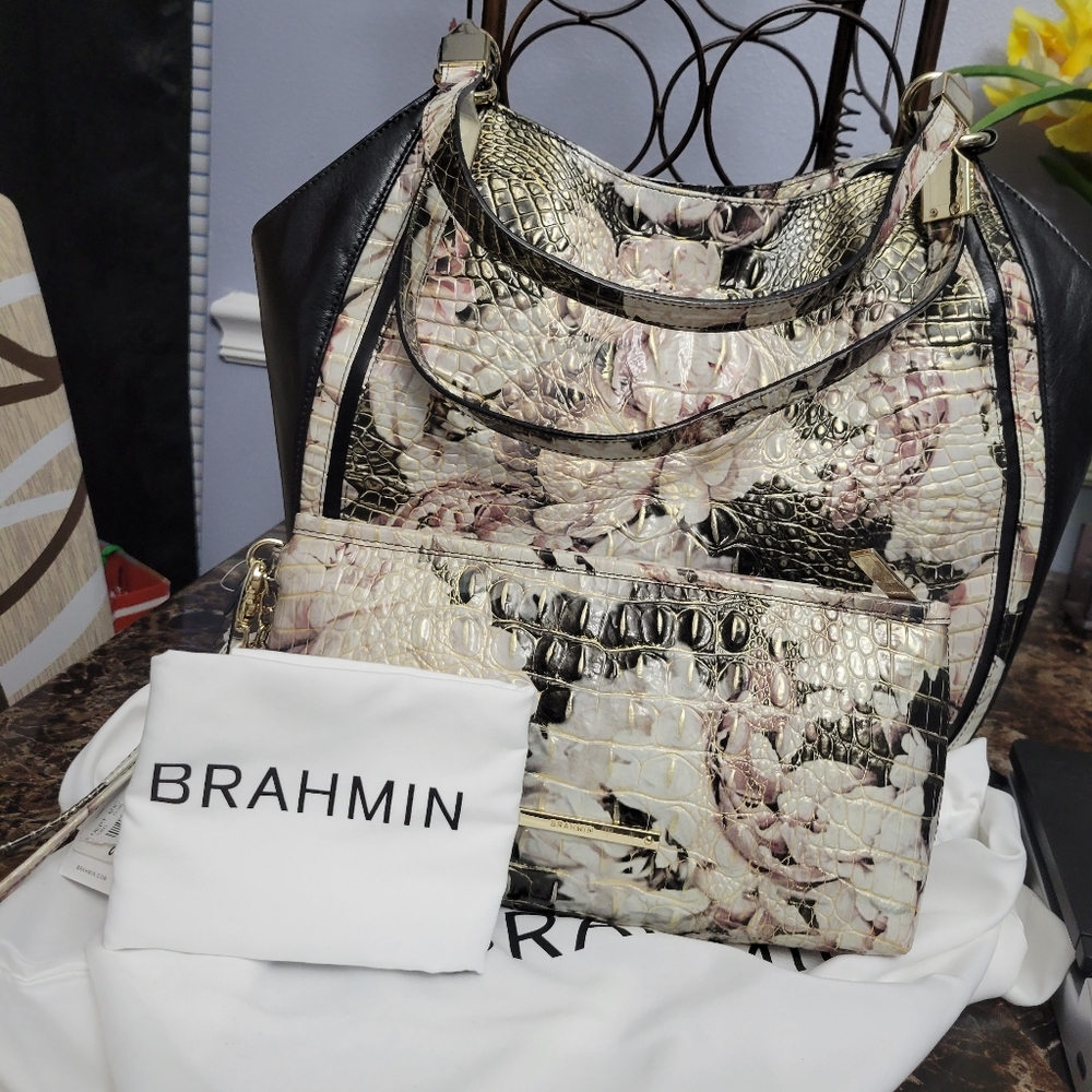 Brahman purse and wristlet